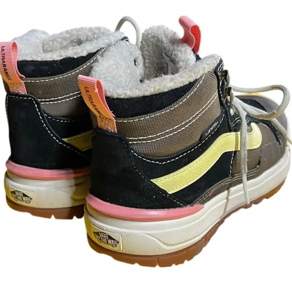 Unisex Vans Ultrarange Exo Hi VN0A4UWJ2WG Suede Athletic Sneaker W6/M4.5 Brown